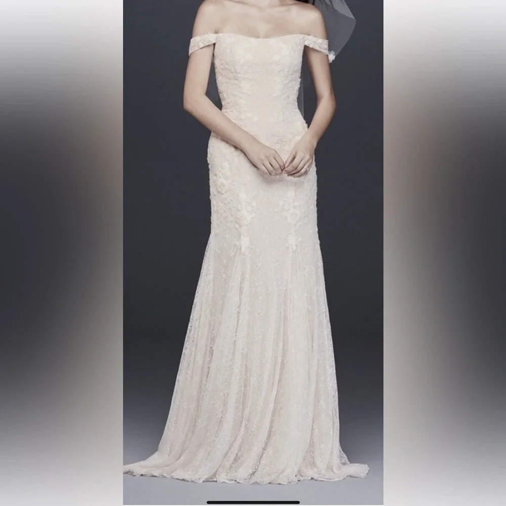 melissa sweet lace wedding dress Romantic Wedding Dresses from Melissa Sweet for David's Bridal